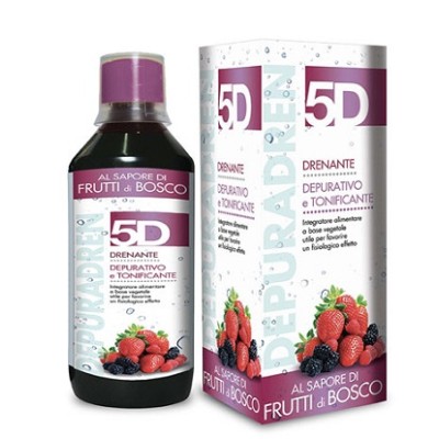 5D Depuradren Frutti Bosco Sleever 500ml