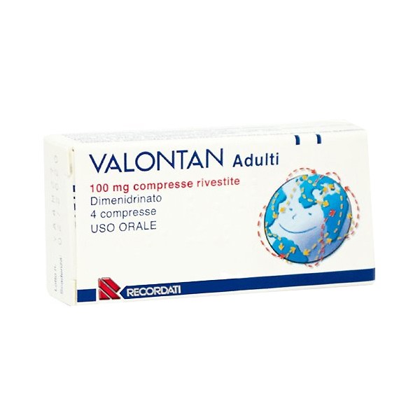 Valontan Adulti 100 mg 4 Compresse