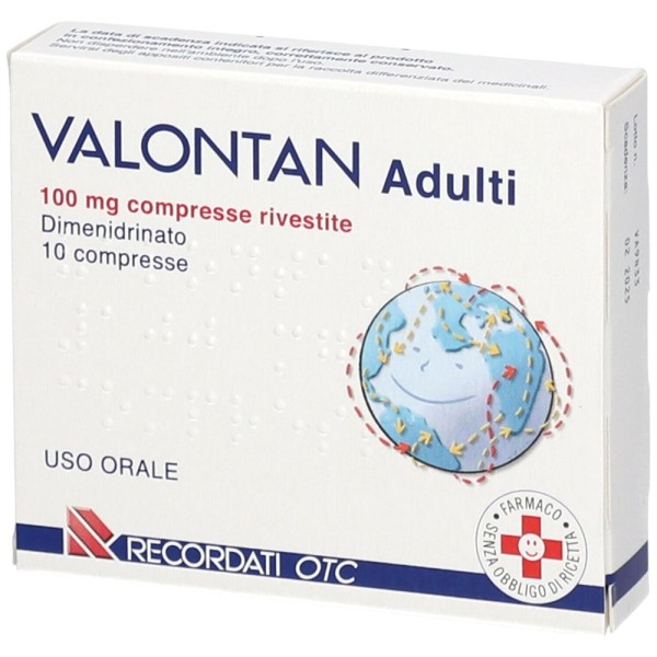 Valontan Adulti 100 mg 10 Compresse
