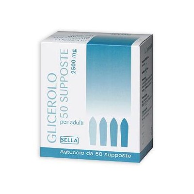 GLICEROLO SELL*AD 50SUPP 2500MG