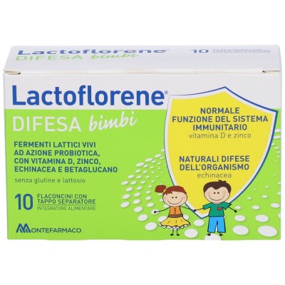 Lactoflorene Difesa Bimbi 10 Flaconcini