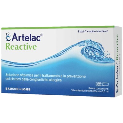 Artelac Reactive Soluzione Oftalmica 10 Contenitori Monodose