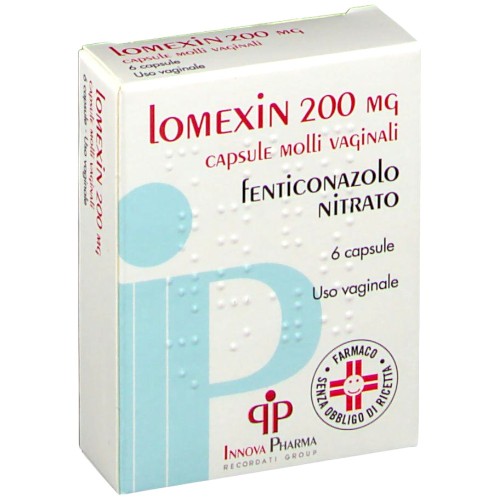 Lomexin 200 mg 6 Capsule Molli Vaginali