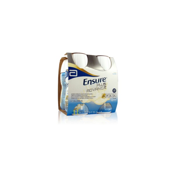 Ensure Plus Advance Vaniglia 4x220ml