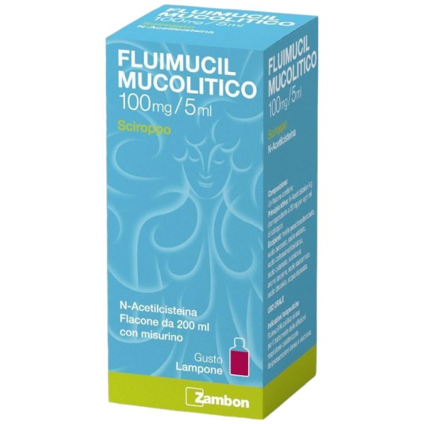 Fluimucil Mucolitico 100mg/5ml Sciroppo 200ml