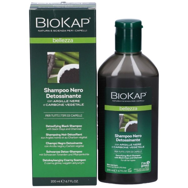 BioKap Bellezza Shampoo Nero Detossinante 200ml