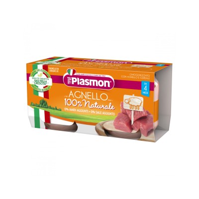 Plasmon Omogeneizzato Agnello 2 x 80 g