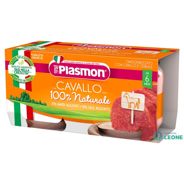 Plasmon Omogeneizzato Cavallo 2x80g