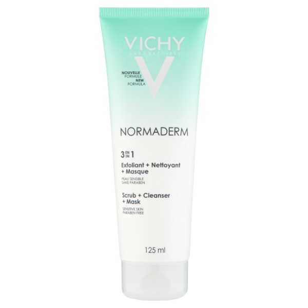 Normaderm 3 In 1 Esfoliante Detergente Maschera 125ml
