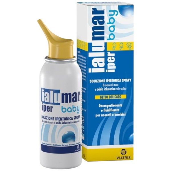 Ialumar Iper Baby Soluzione Ipertonica Spray Nasale Getto Delicato 100 ml