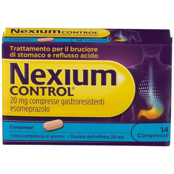 Nexium Control 20 mg 14 Compresse Gastroresistenti