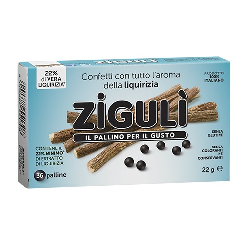 Ziguli 36 Confetti Liquirizia