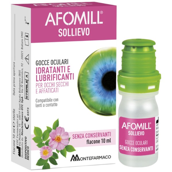 Afomill Sollievo Gocce Oculari Flacone 10ml