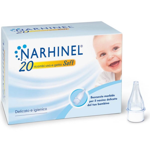 Narhinel 20 Ricambi Usa e Getta Soft
