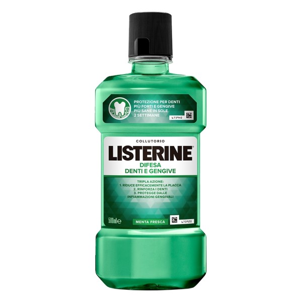 Listerine Collutorio Difesa Denti e Gengive 500ml