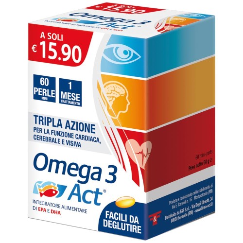 Omega 3 Act 60 Perle Mini
