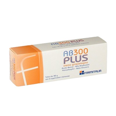 AB 300 PLUS Crema ginecologica 30g con 6 applicatori