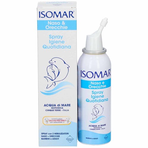 Isomar Naso e Orecchie Spray Igiene Quotidiana 100ml