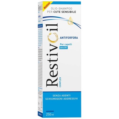 RestivOil Complex Olio Shampoo Antiforfora Capelli Secchi 250 ml