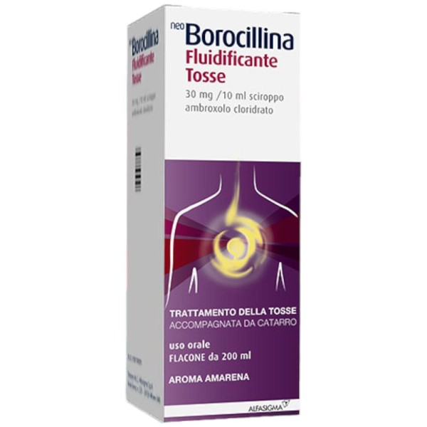neoBorocillina Fluidificante Tosse Sciroppo 200 ml