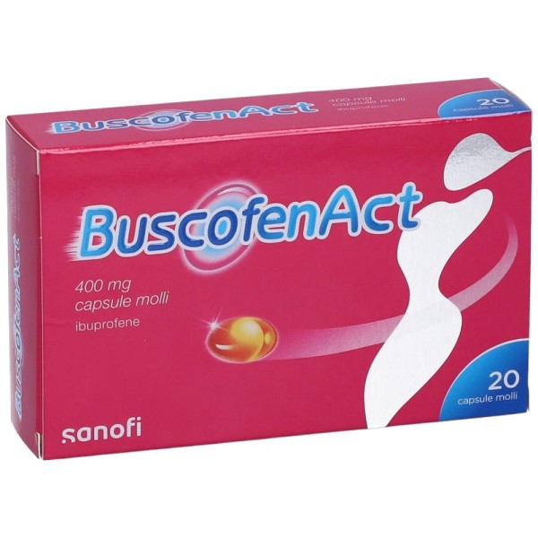 BuscofenAct 400 mg 20 Capsule Molli