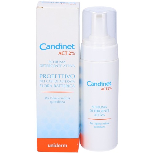 Candinet ACT 2% Schiuma Detergente Attiva 150 ml