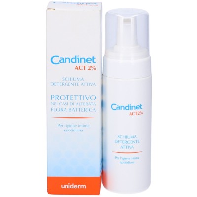 Candinet ACT 2% Schiuma Detergente Attiva 150 ml