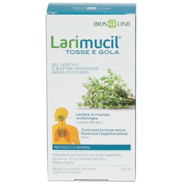 Larimucil Tosse e Gola 12 Bustine