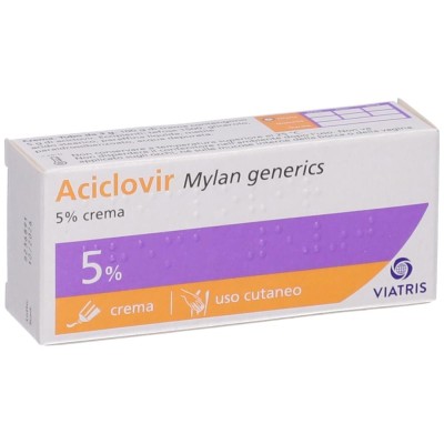 Aciclovir Mylan generics 5% Crema 3g