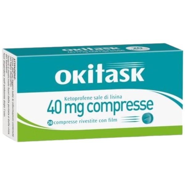 Okitask 40 mg 20 Compresse