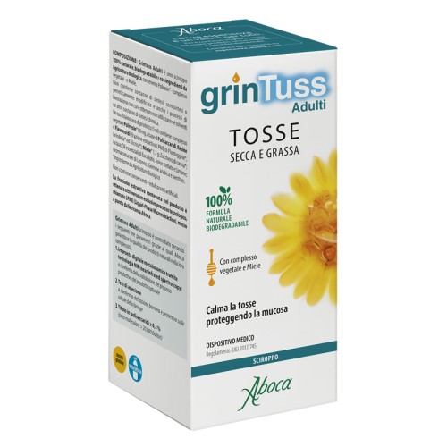 grinTuss Adulti Sciroppo Flacone da 180g