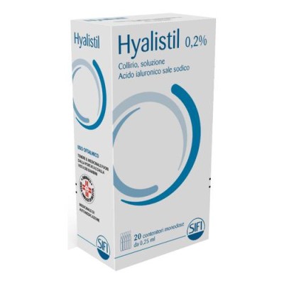 Hyalistil Collirio 0,2% 20 contenitori monodose da 0,25ml