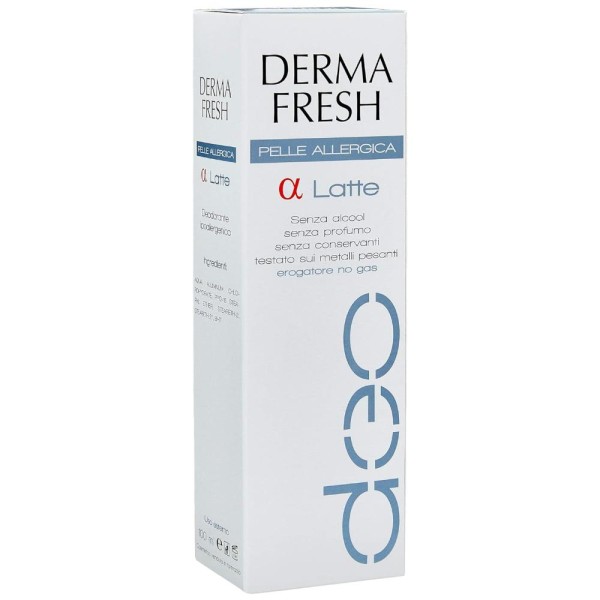 Dermafresh Pelle Allergica Alfa Latte Deodorante 100ml