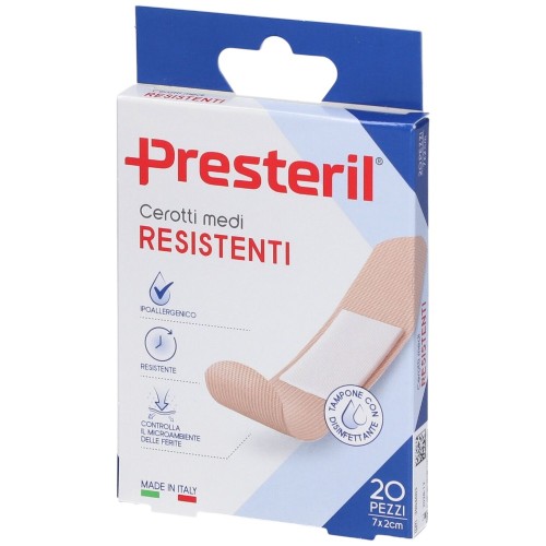 Medipresteril 20 Cerotti Medi Resistenti 7x2 cm