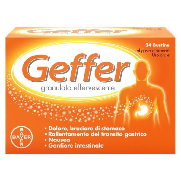 Geffer Granulato Effervescente 24 Bustine