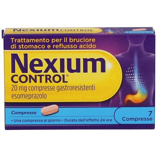 Nexium Control 20 mg 7 Compresse Gastroresistenti