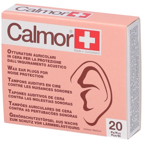 Calmor Tappi Auricolari in Cera 20 pezzi