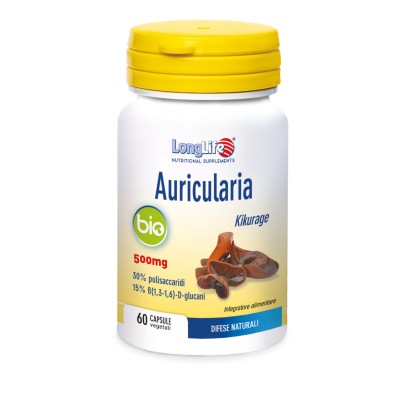 LongLife Auricularia Bio 60 CAPSULE vegetali