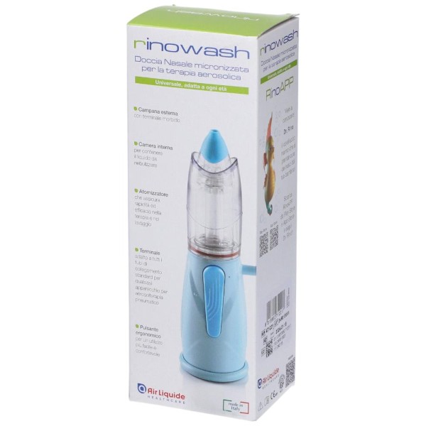 Rinowash Doccia Nasale Micronizzata per Aerosolterapia
