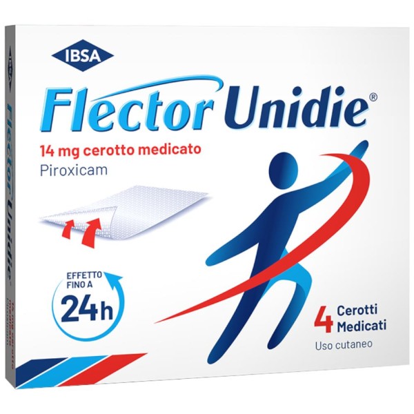 Flector Unidie 14 mg 4 Cerotti Medicati