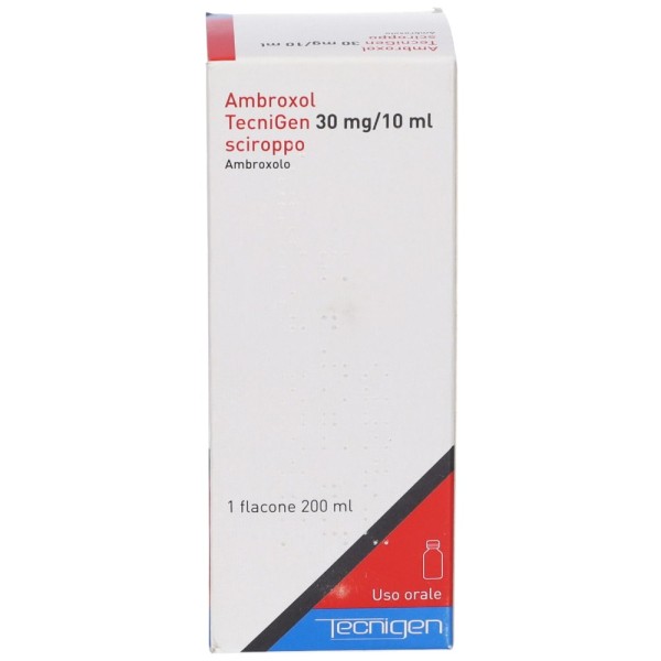 Ambroxol TecniGen 30 mg/10 ml Sciroppo 200 ml