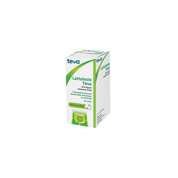 Lattulosio Teva Sciroppo 200ml