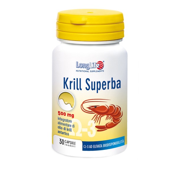 LongLife Krill Superba 30 CAPSULE inodori