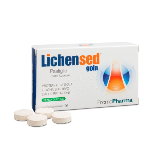 Lichensed gola 16 Pastiglie