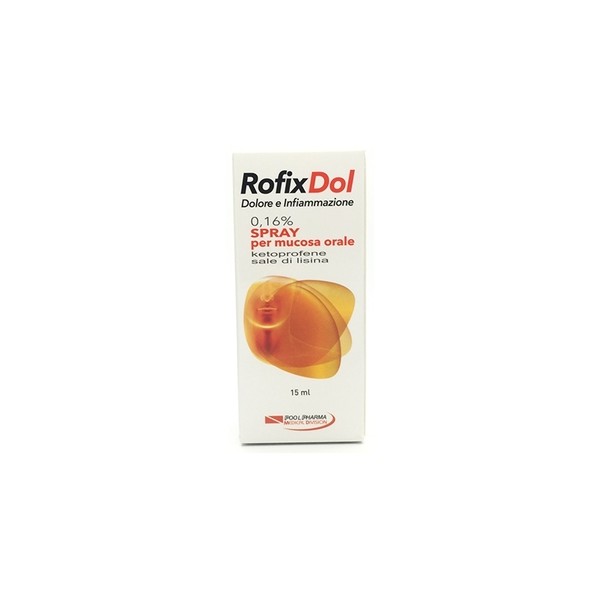 ROFIXDOL INFIAMMAZIONE E DOLORE*spray mucosa os 15 ml 0,16%
