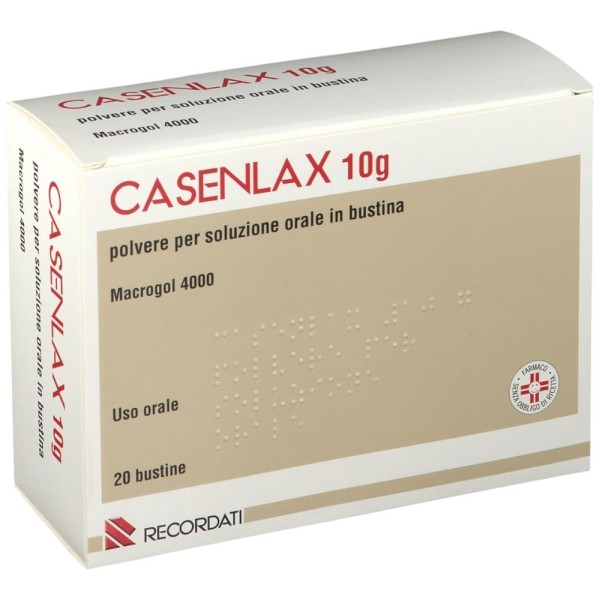 Casenlax 10 g Polvere per Soluzione Orale 20 Bustine