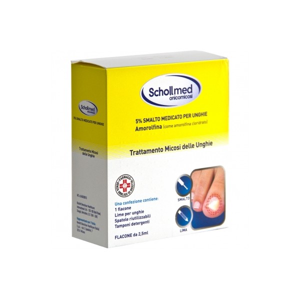 Schollmed Onicomicosi 2.5ml 5% Smalto Medicato