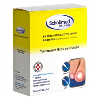 Schollmed Onicomicosi 2.5ml 5% Smalto Medicato