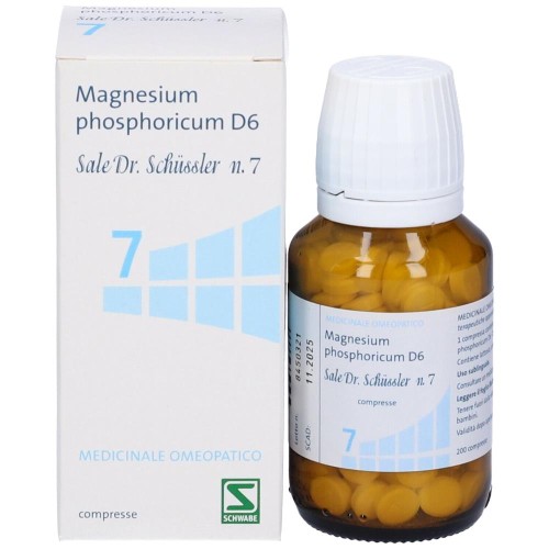 Sale Dr. Schüssler N. 7 Magnesium phosphoricum D6 200 Compresse