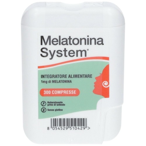 Melatonina System 1 mg 300 Compresse